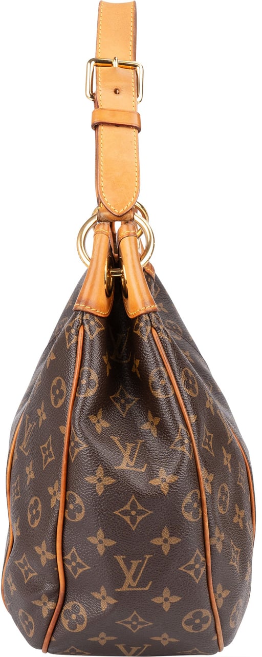 Louis Vuitton Louis Vuitton Canvas Monogram Galliera PM Shoulder Bag Bruin