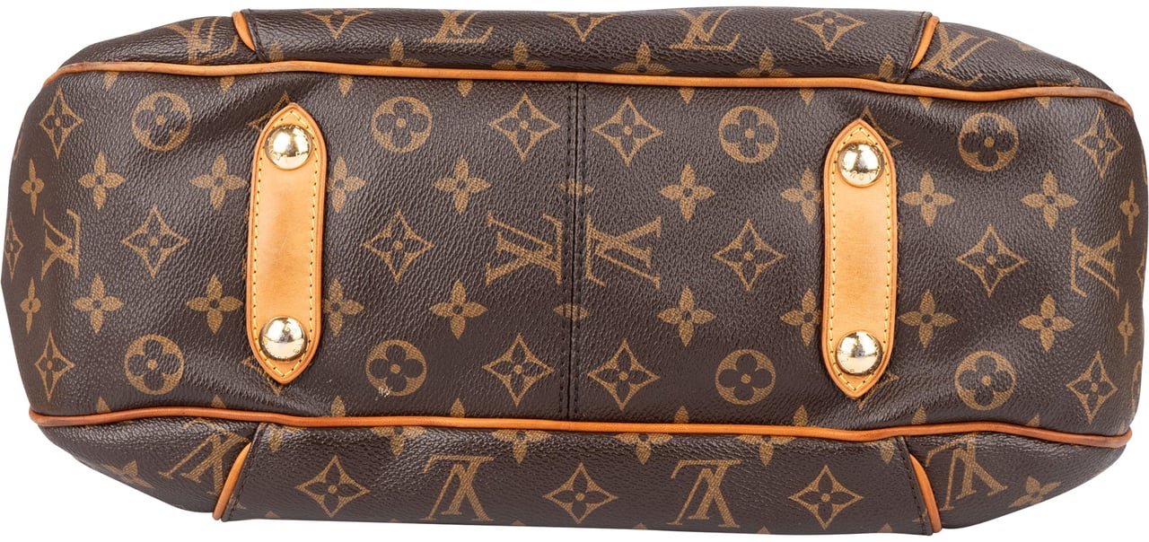 Louis Vuitton Louis Vuitton Canvas Monogram Galliera PM Shoulder Bag Bruin