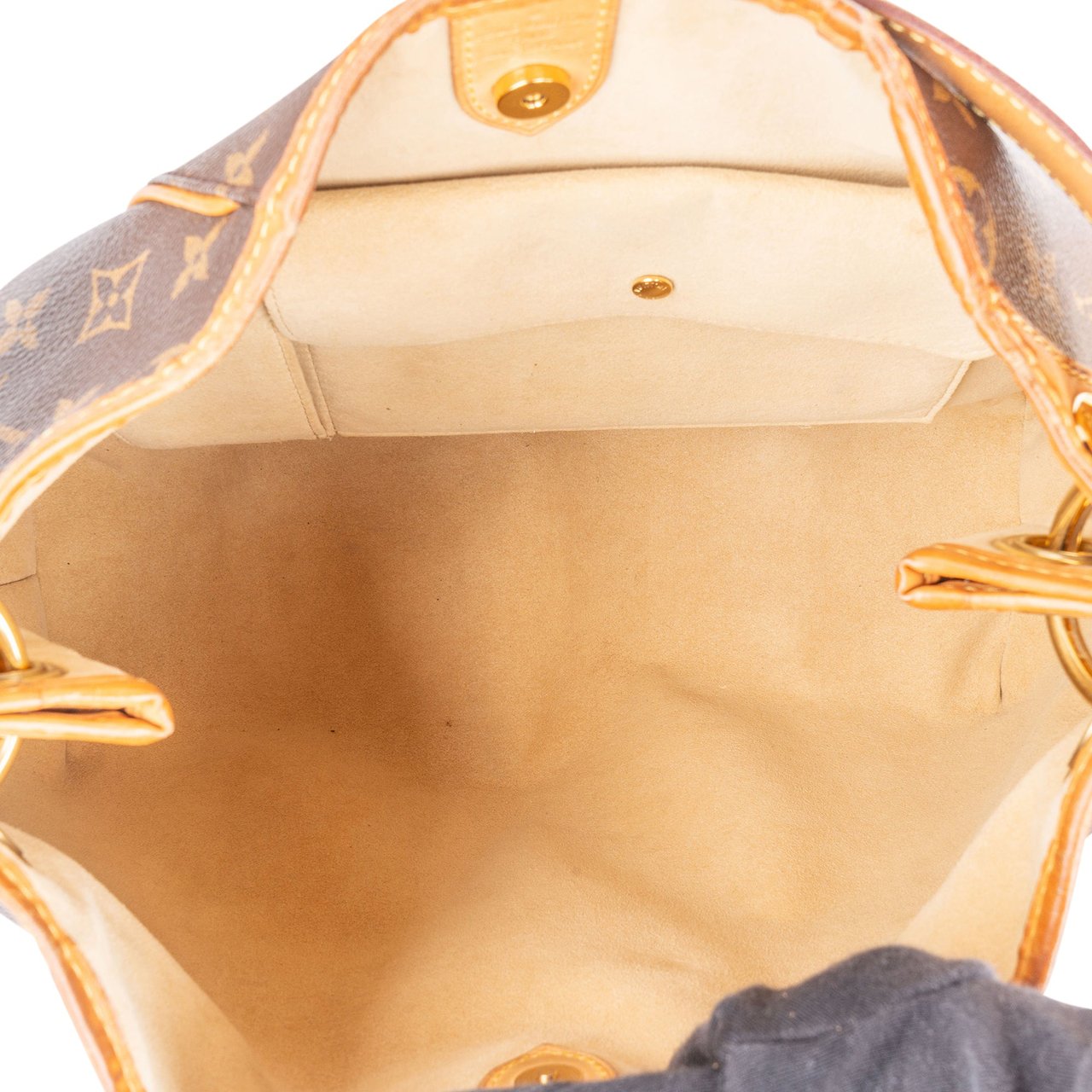 Louis Vuitton Louis Vuitton Canvas Monogram Galliera PM Shoulder Bag Bruin