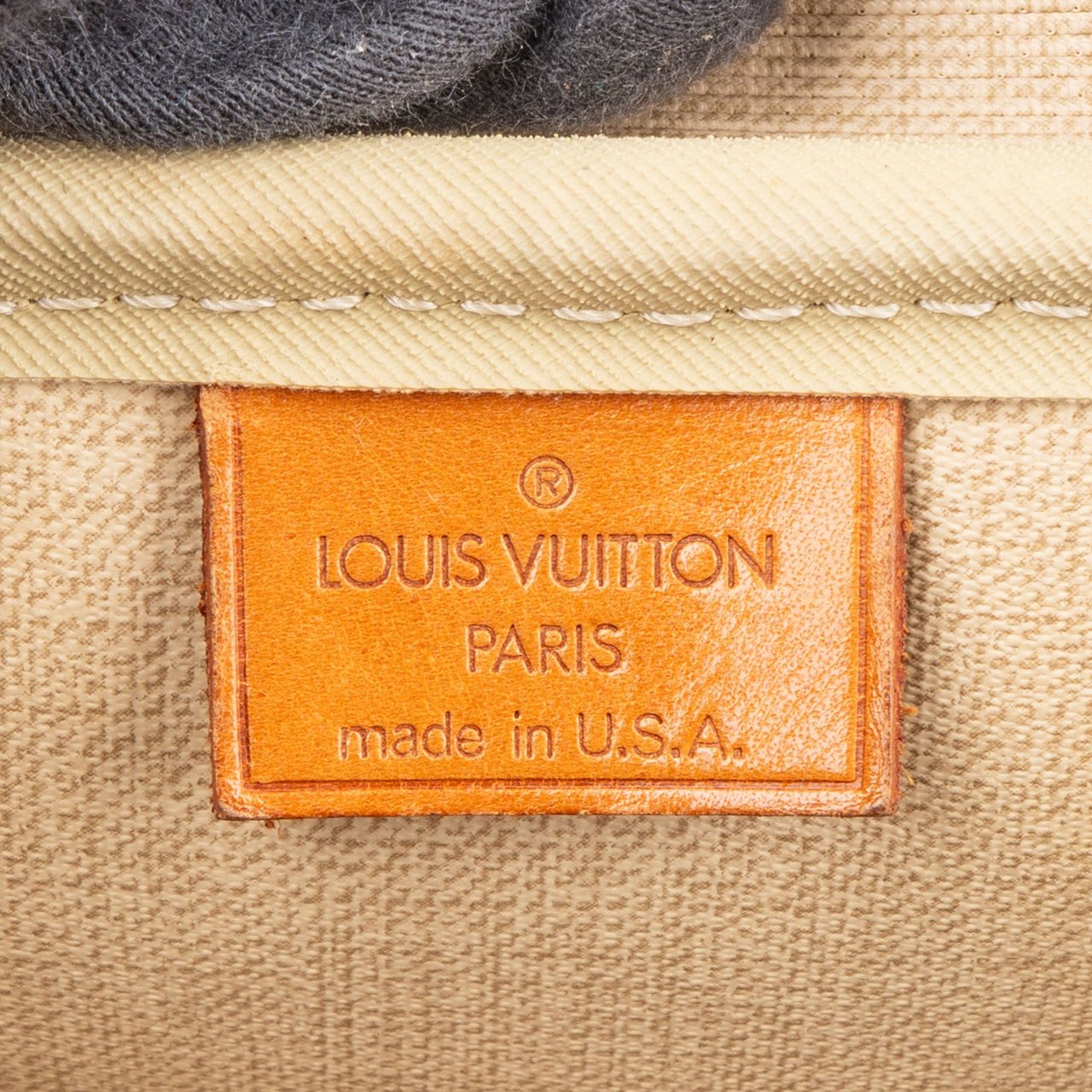 Louis Vuitton Louis Vuitton Canvas Monogram Deauville Handbag Bruin