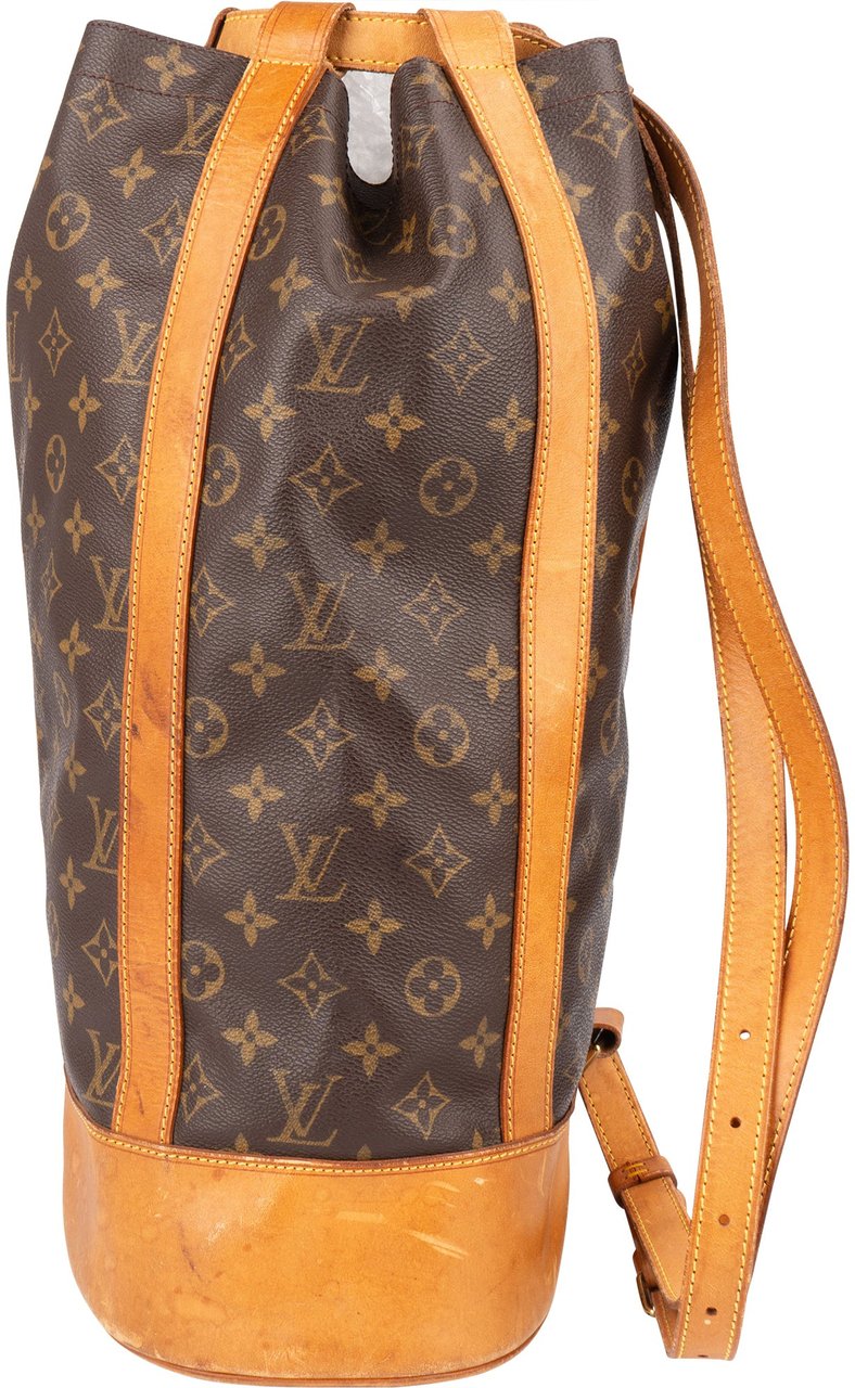 Louis Vuitton Louis Vuitton Canvas Monogram Randonnee Backpack Bruin