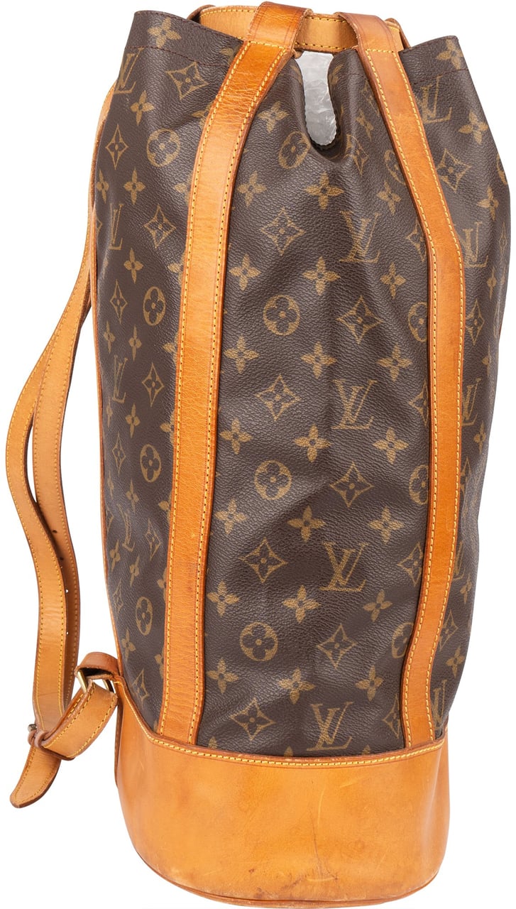 Louis Vuitton Louis Vuitton Canvas Monogram Randonnee Backpack Bruin