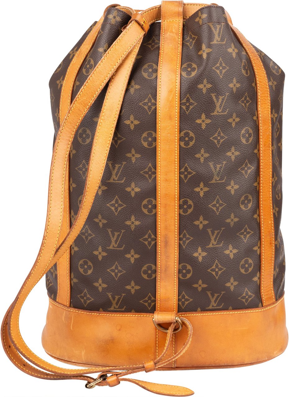 Louis Vuitton Louis Vuitton Canvas Monogram Randonnee Backpack Bruin