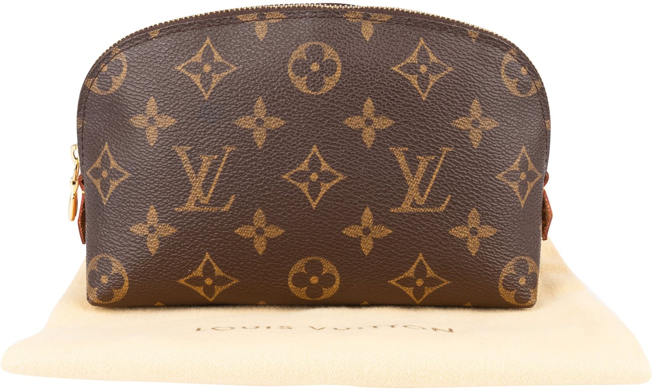 Louis Vuitton Louis Vuitton Canvas Monogram Comsetic Pouch Bruin
