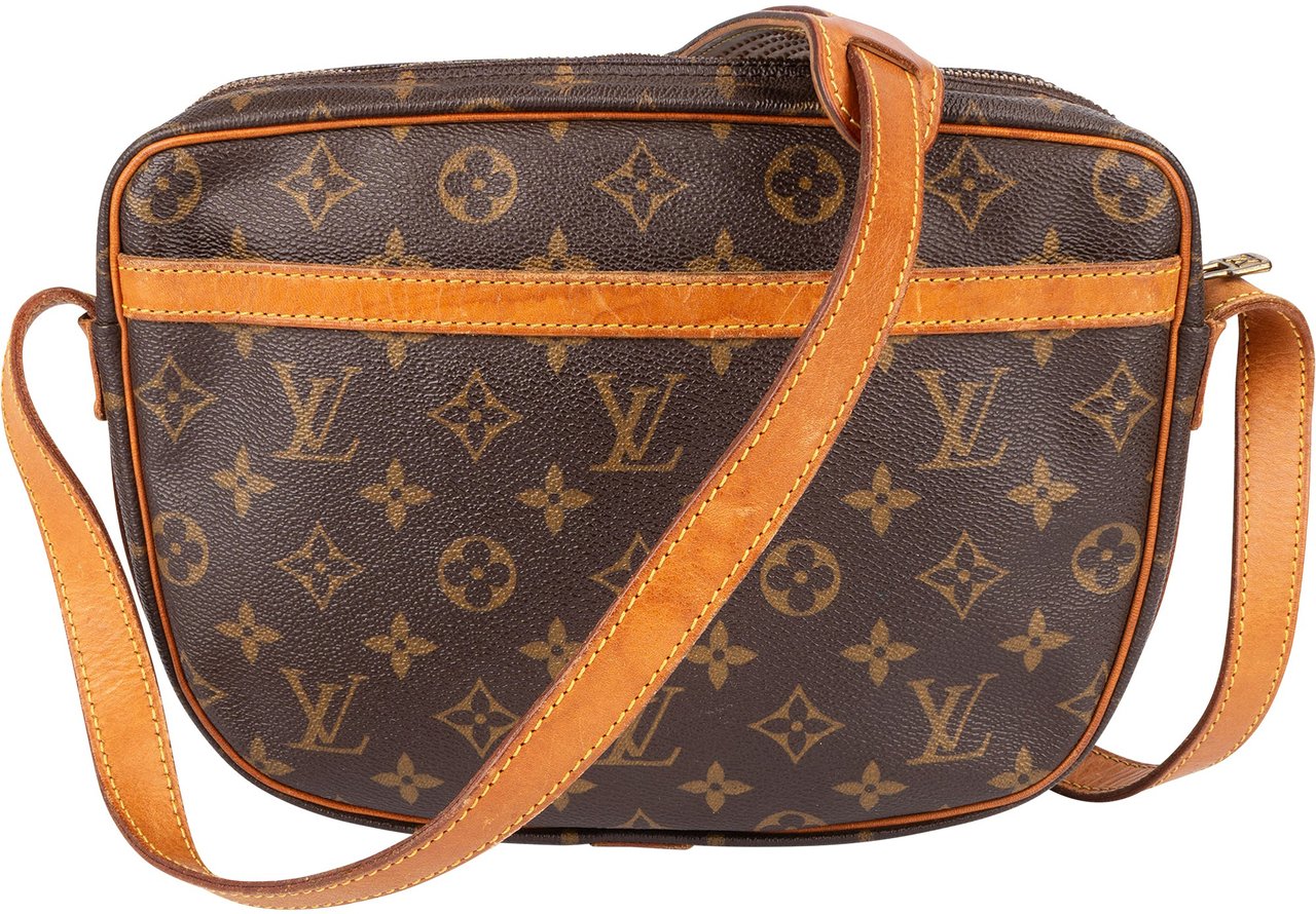 Louis Vuitton Louis Vuitton Canvas Monogram Jeune Fille GM Crossbody Bag Bruin