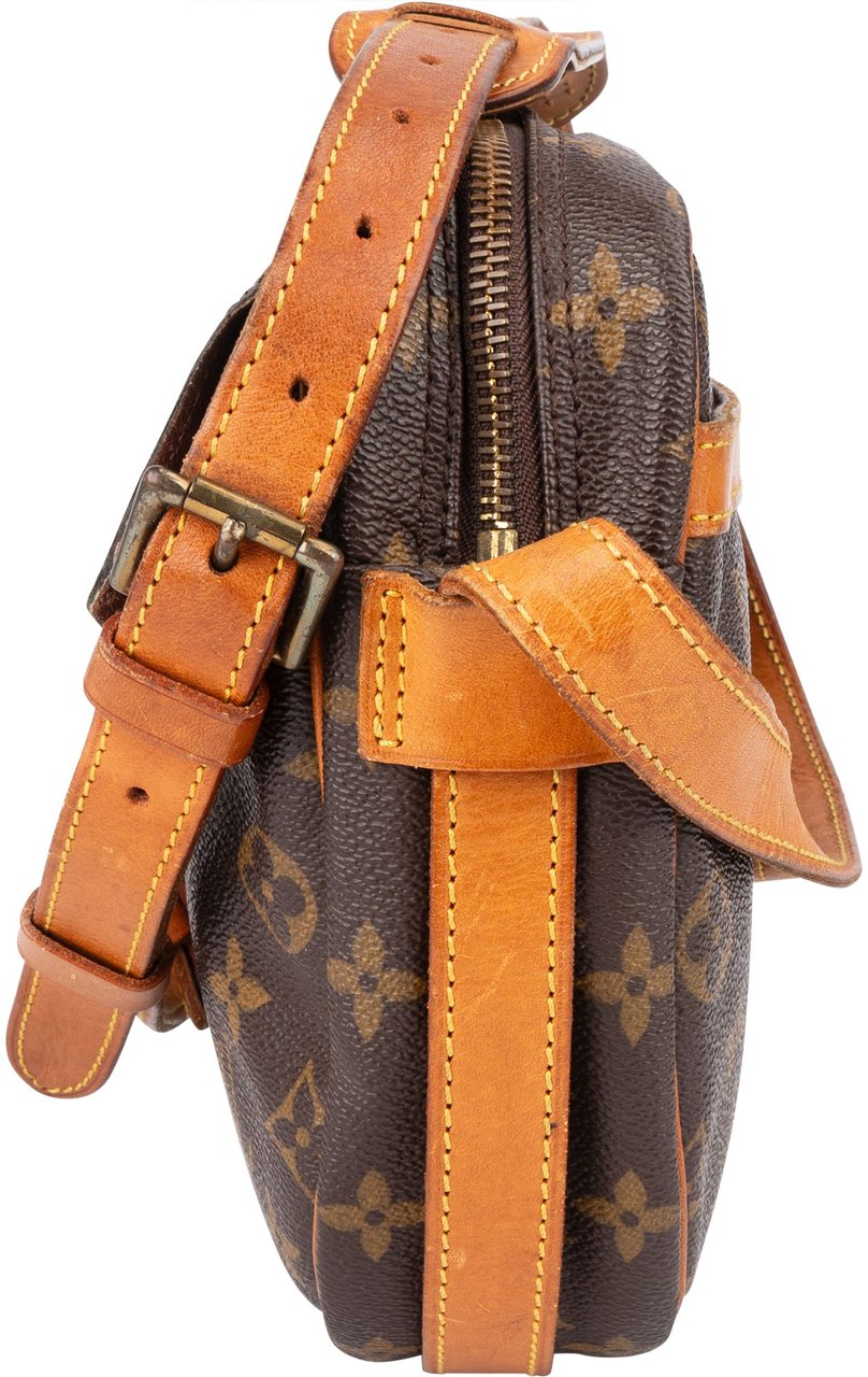 Louis Vuitton Louis Vuitton Canvas Monogram Jeune Fille GM Crossbody Bag Bruin