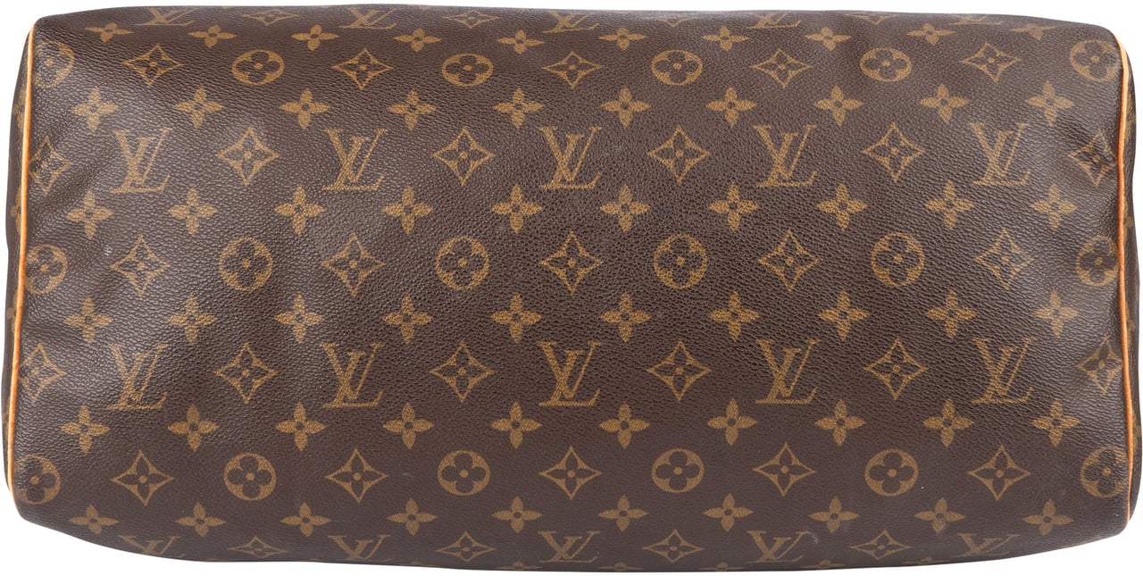 Louis Vuitton Louis Vuitton Canvas Monogram Speedy 40 Handbag Bruin