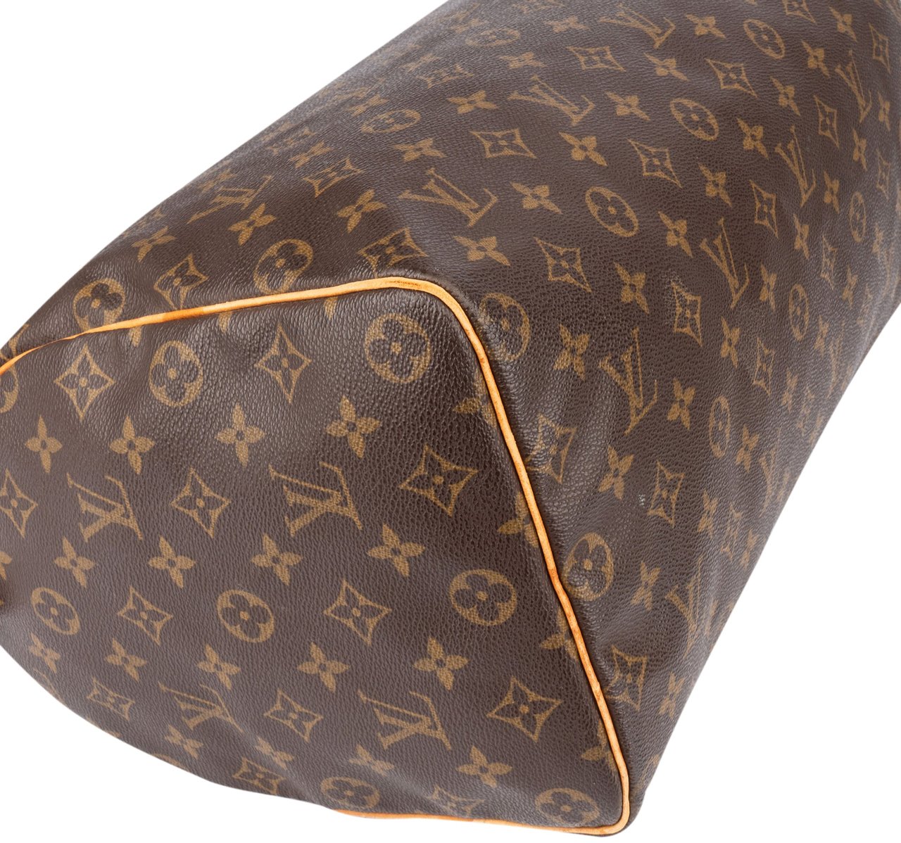 Louis Vuitton Louis Vuitton Canvas Monogram Speedy 40 Handbag Bruin