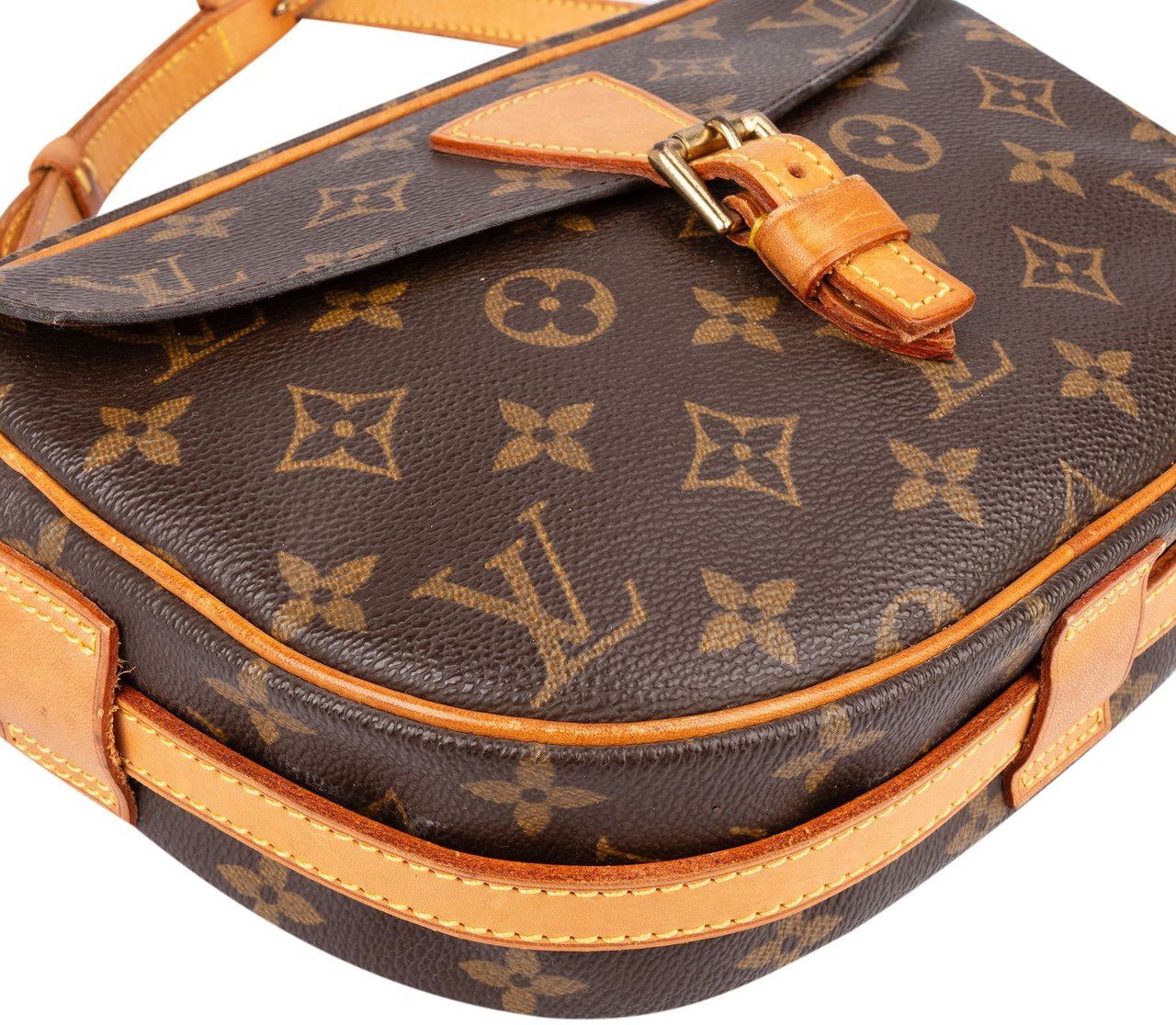 Louis Vuitton Louis Vuitton Canvas Monogram Jeune Fille PM Crossbody Bag Bruin