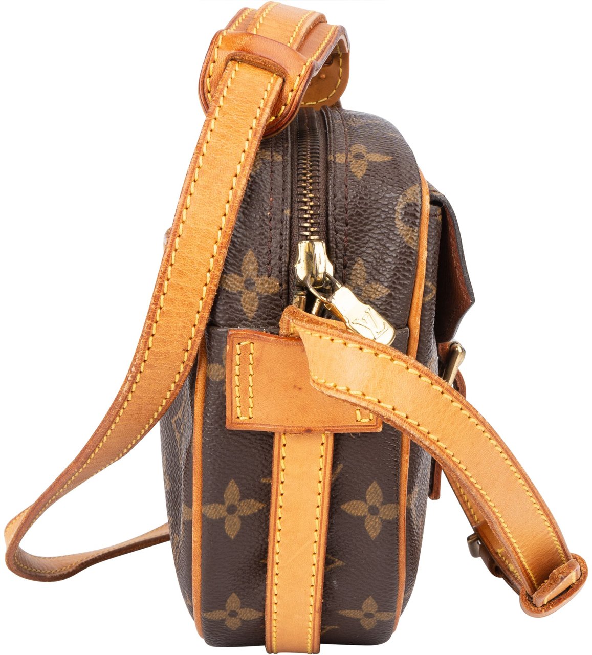 Louis Vuitton Louis Vuitton Canvas Monogram Jeune Fille PM Crossbody Bag Bruin