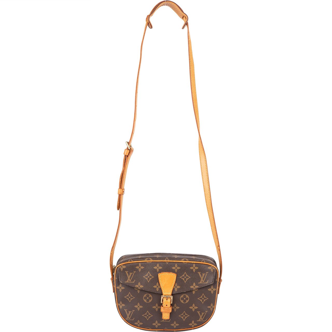 Louis Vuitton Louis Vuitton Canvas Monogram Jeune Fille PM Crossbody Bag Bruin