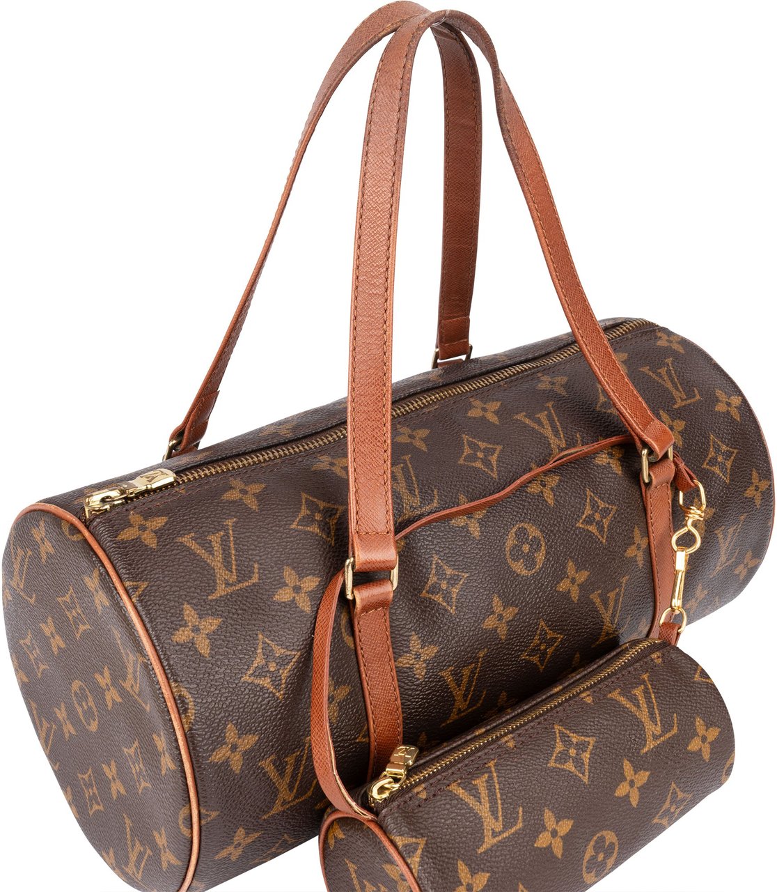 Louis Vuitton Louis Vuitton Canvas Monogram Papillon Set Handbag Bruin