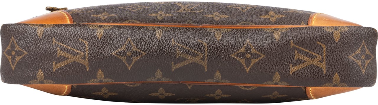 Louis Vuitton Louis Vuitton Canvas Monogram Marly Dragonne GM Clutch Bruin