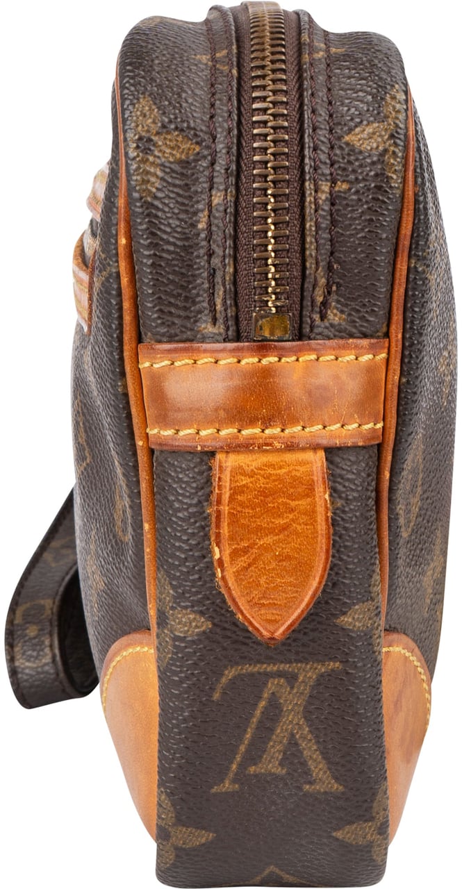 Louis Vuitton Louis Vuitton Canvas Monogram Marly Dragonne GM Clutch Bruin