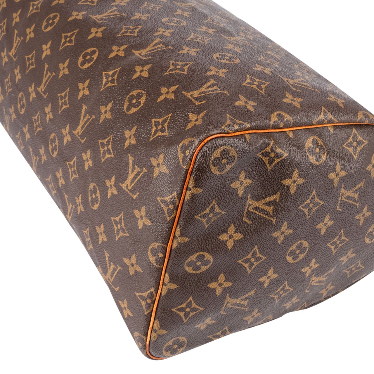 Louis Vuitton Louis Vuitton Canvas Monogram Speedy 40 Handbag Bruin