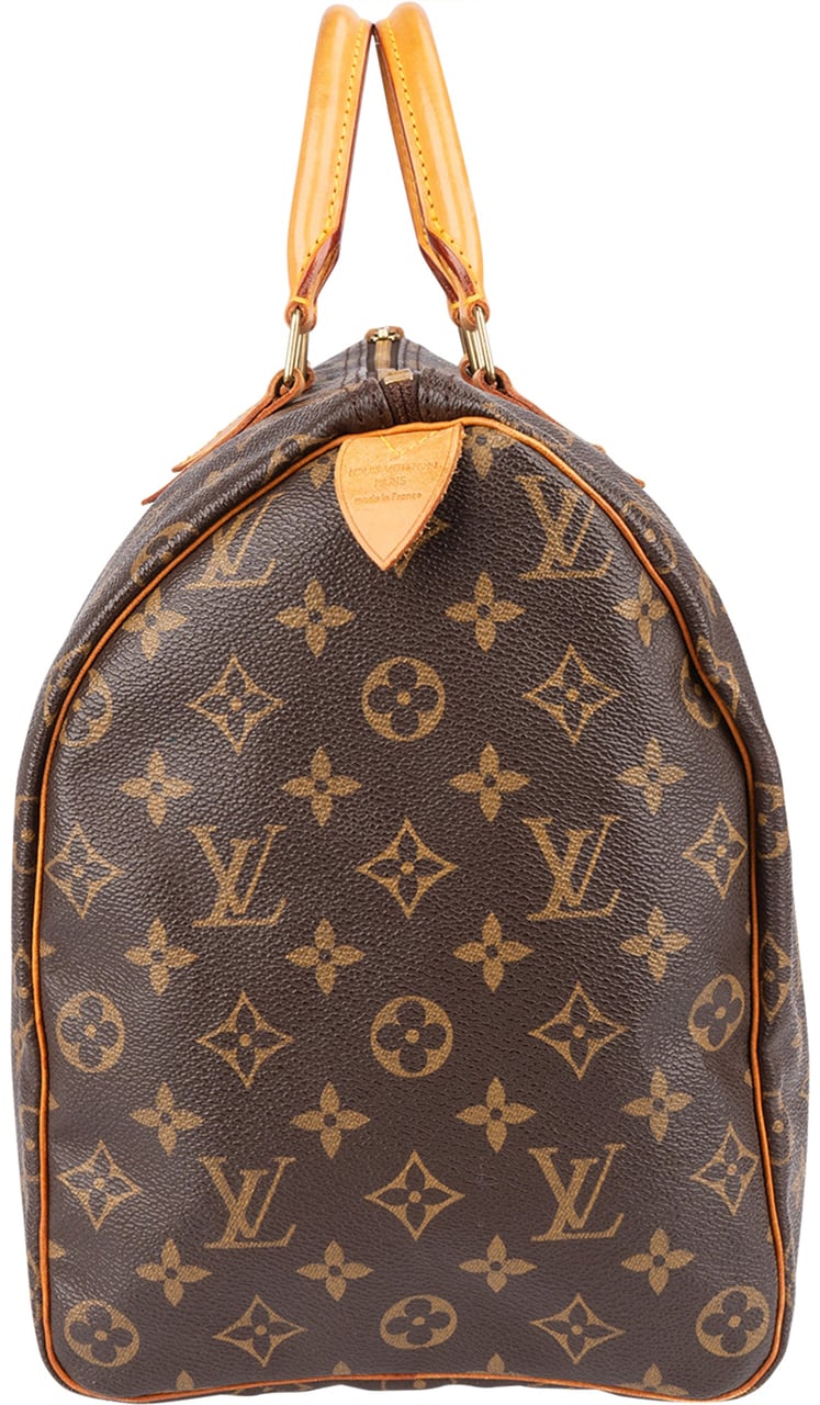 Louis Vuitton Louis Vuitton Canvas Monogram Speedy 40 Handbag Bruin