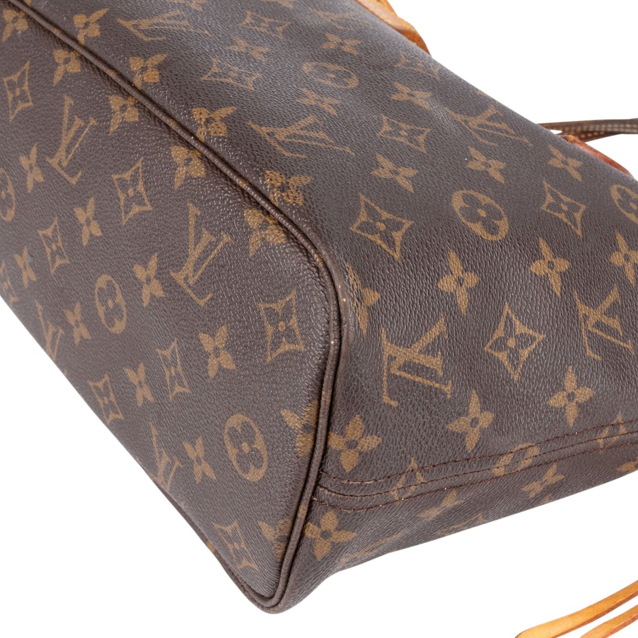 Louis Vuitton Louis Vuitton Canvas Monogram Neverfull PM Shoulder Bag Bruin