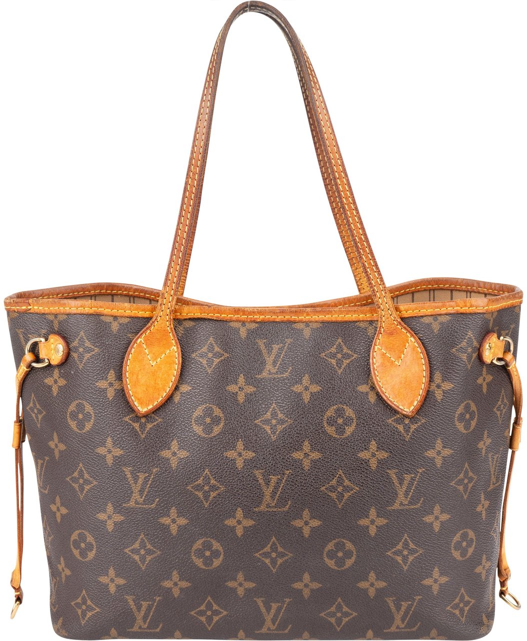 Louis Vuitton Louis Vuitton Canvas Monogram Neverfull PM Shoulder Bag Bruin
