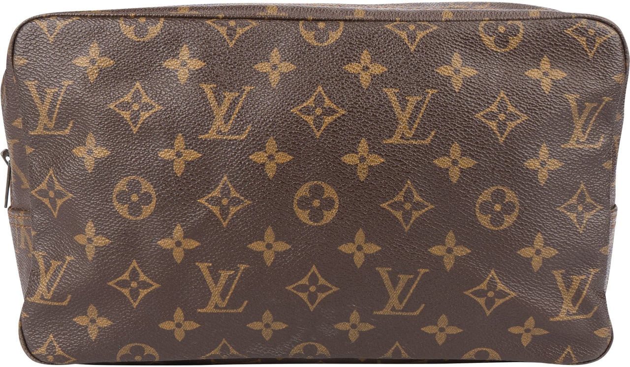 Louis Vuitton Louis Vuitton Canvas Monogram Trousse Toilette 28 Handbag Bruin