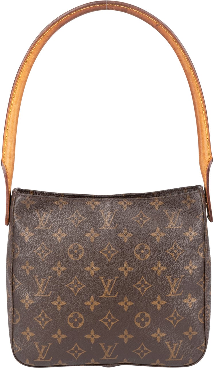 Louis Vuitton Louis Vuitton Canvas Monogram Looping MM Shoulder Bag Bruin