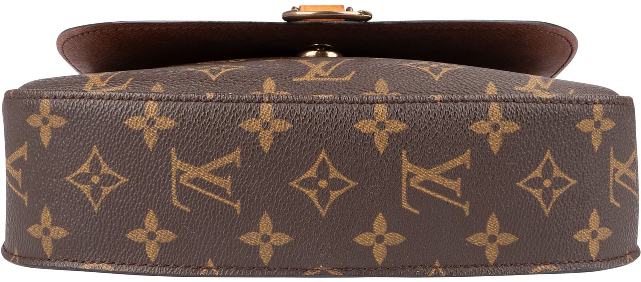 Louis Vuitton Louis Vuitton Canvas Monogram Saint Cloud GM Crossbody Bag Bruin