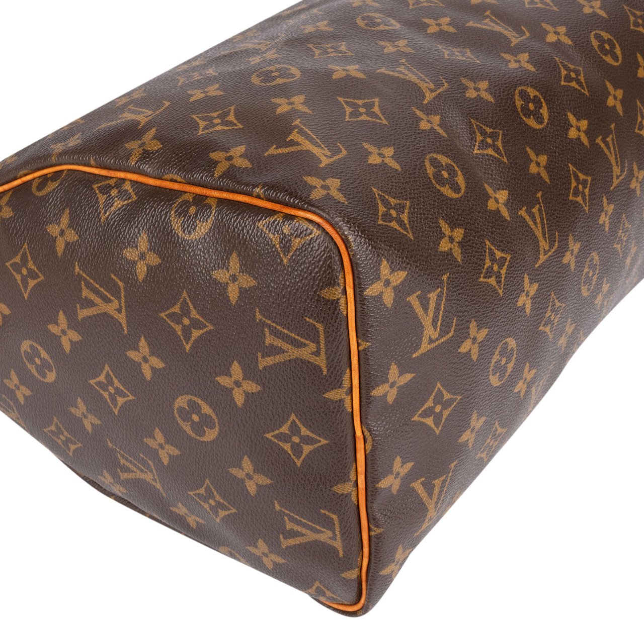 Louis Vuitton Louis Vuitton Canvas Monogram Speedy 30 Handbag Bruin
