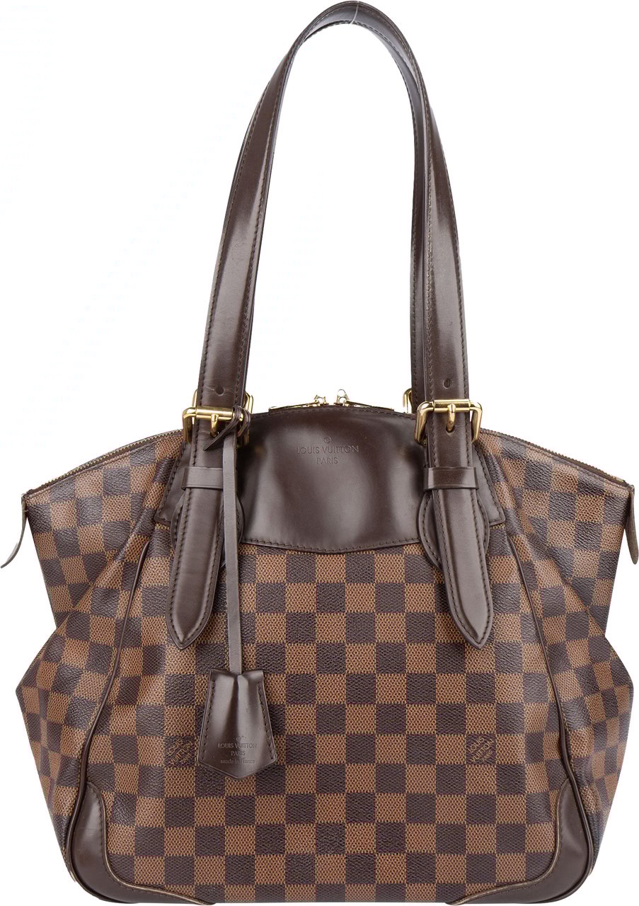 Louis Vuitton Louis Vuitton Monogram Damier Ebene Verona MM Handbag Bruin