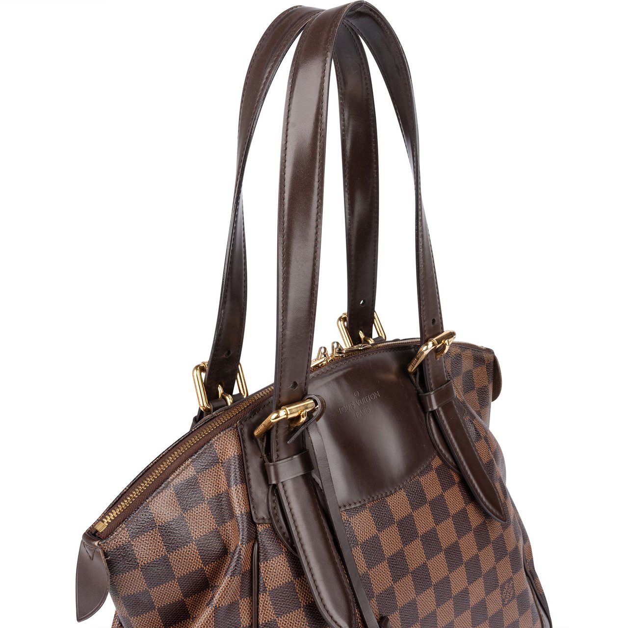 Louis Vuitton Louis Vuitton Monogram Damier Ebene Verona MM Handbag Bruin