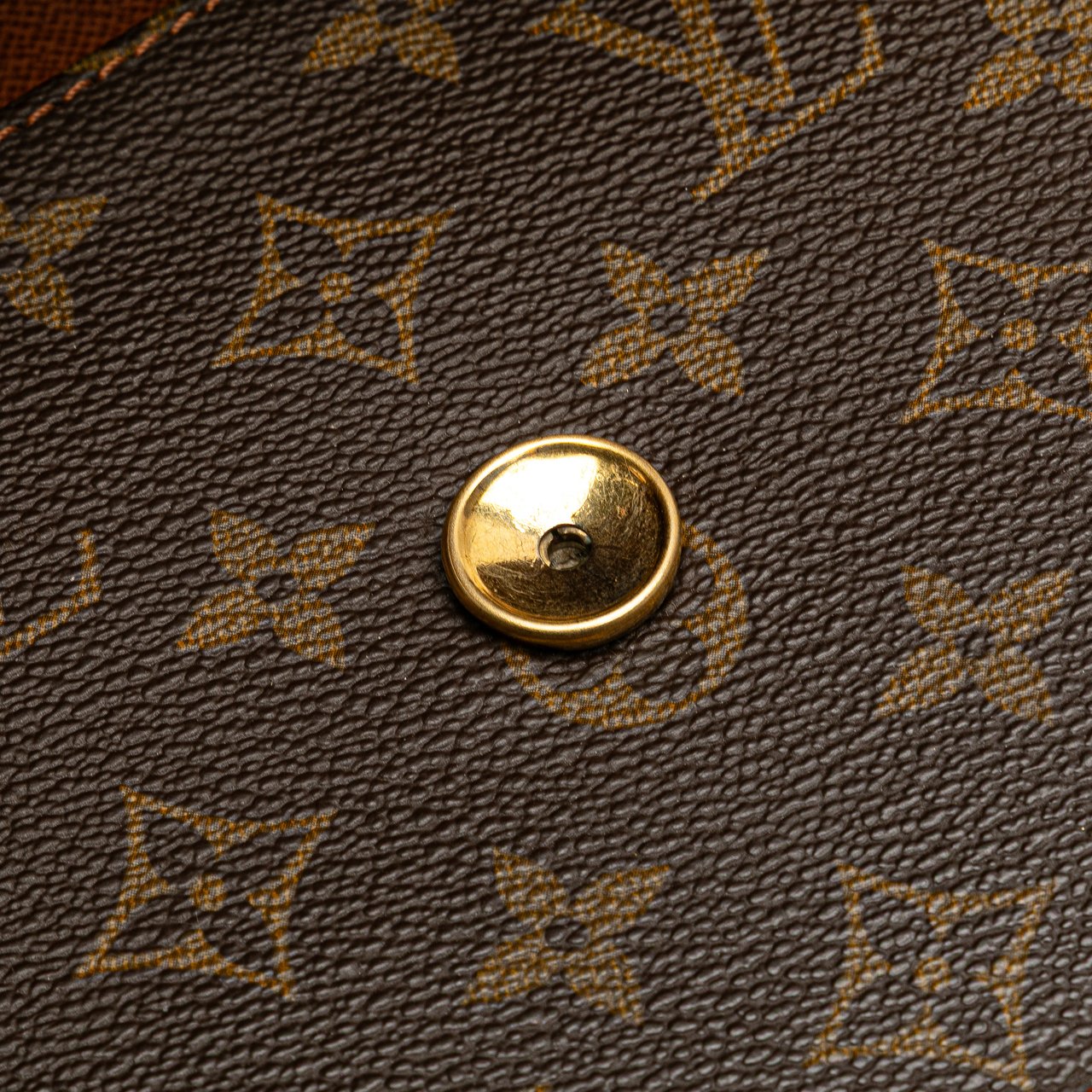 Louis Vuitton Monogram Pochette Dame GM Bruin
