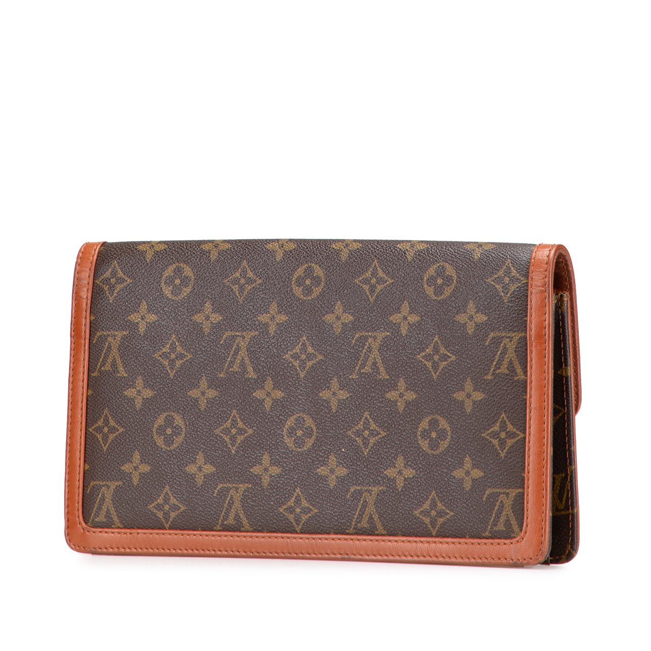Louis Vuitton Monogram Pochette Dame GM Bruin