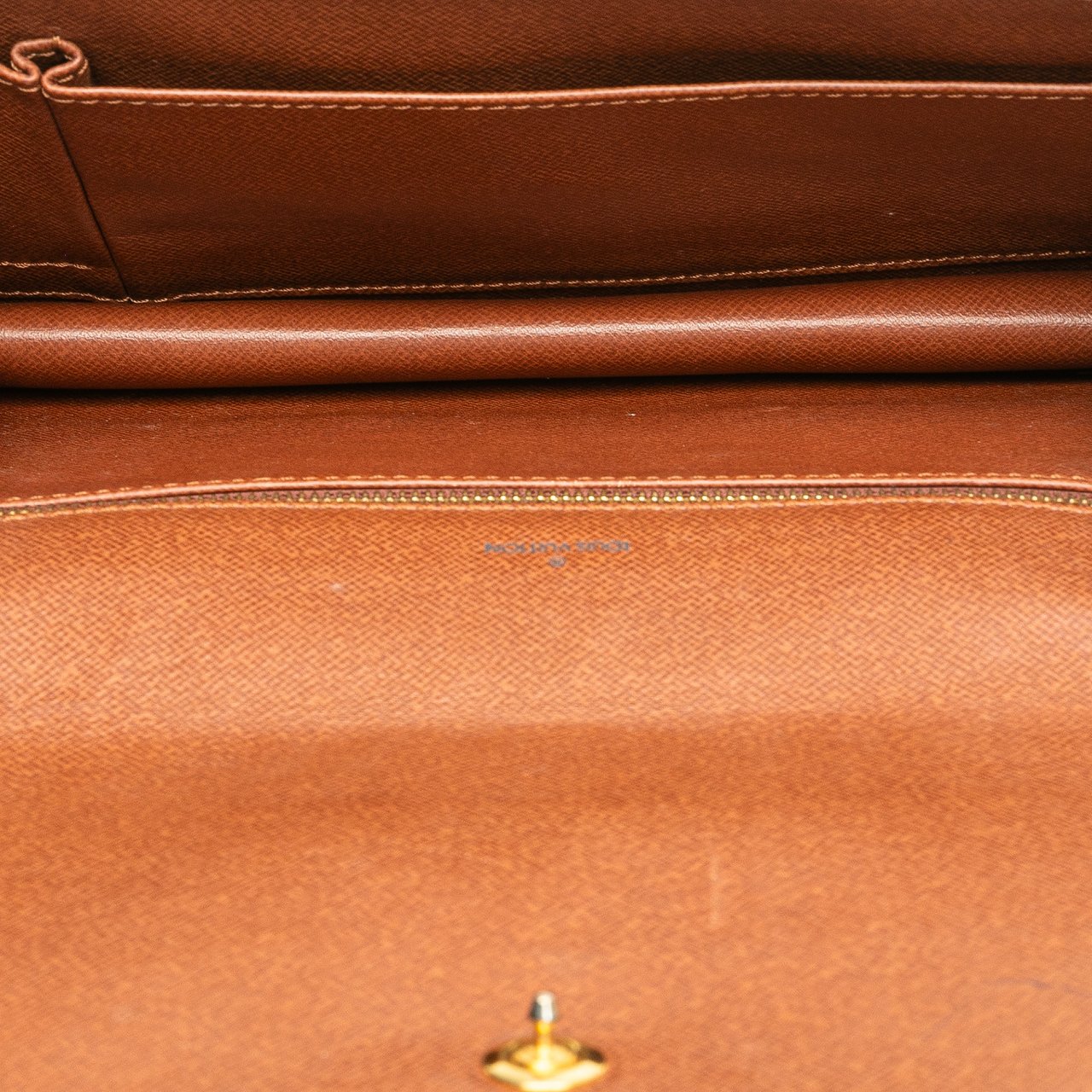 Louis Vuitton Monogram Pochette Dame GM Bruin