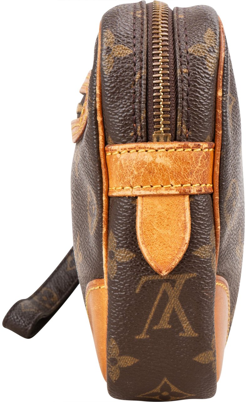 Louis Vuitton Louis Vuitton Monogram Canvas Marly Dragonne Clutch Bruin