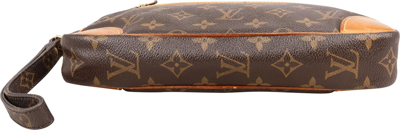 Louis Vuitton Louis Vuitton Monogram Canvas Marly Dragonne Clutch Bruin