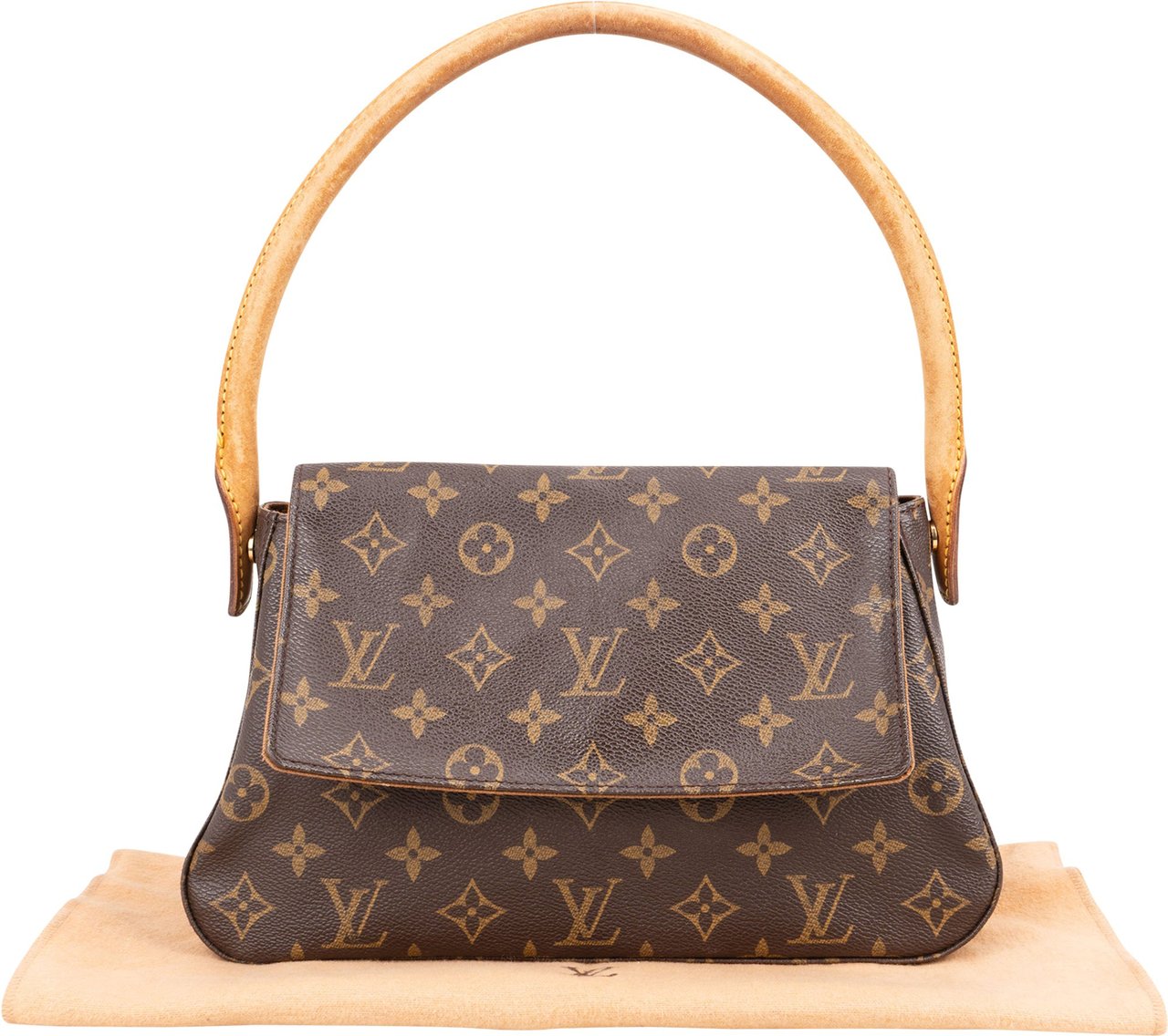 Louis Vuitton Louis Vuitton Monogram Canvas Looping PM Shoulder Bag Bruin