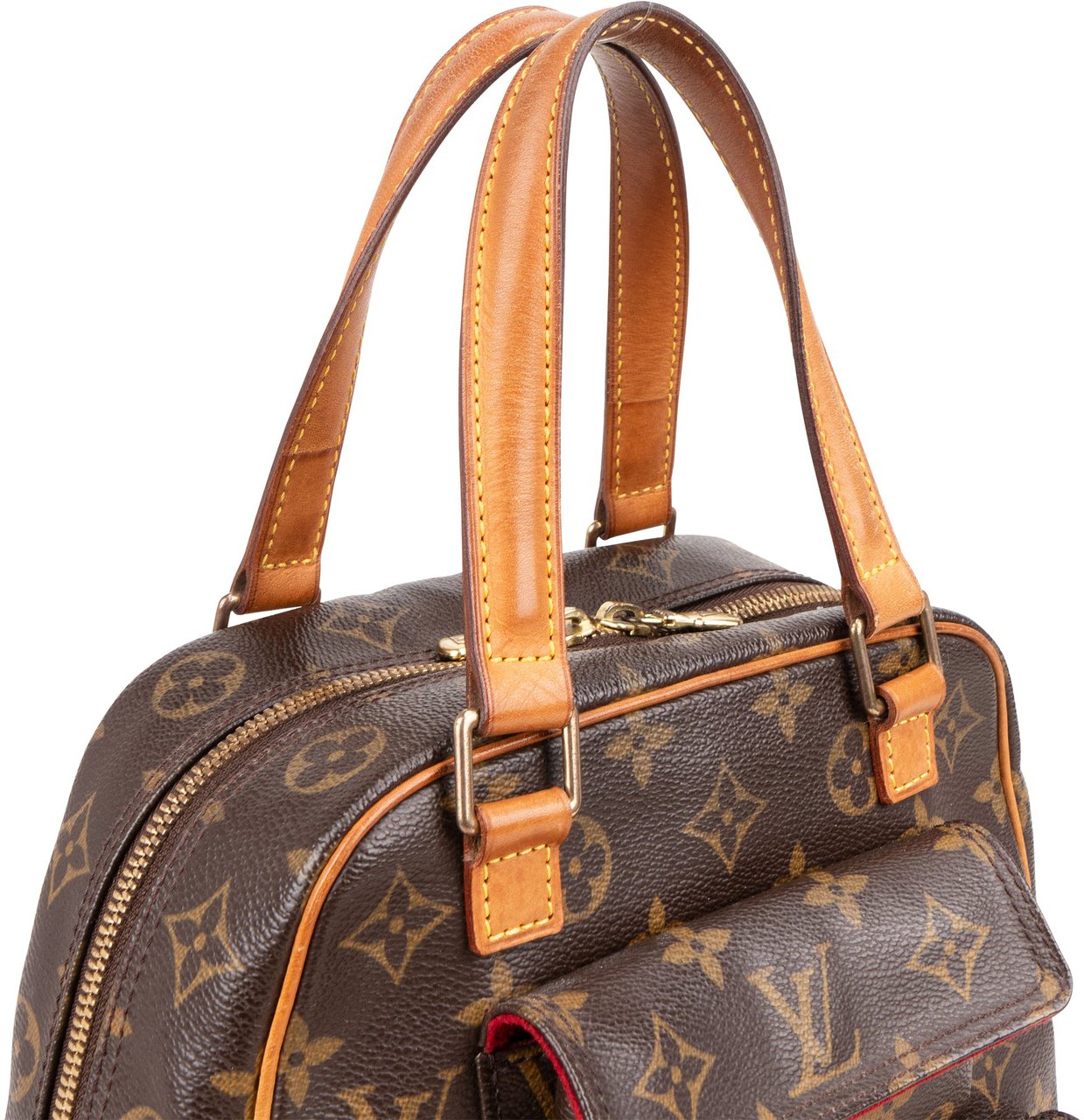 Louis Vuitton Louis Vuitton Monogram Canvas Excentri-Cite Handbag Bruin