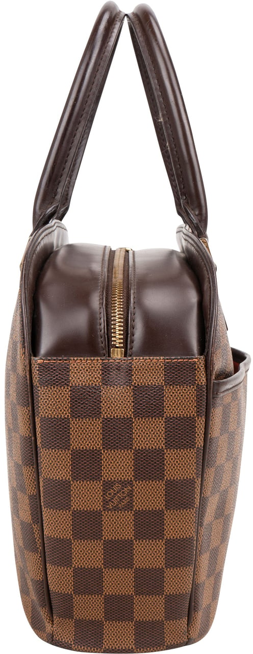 Louis Vuitton Monogram Damier Ebene Sarria Horizontal Handbag Bruin
