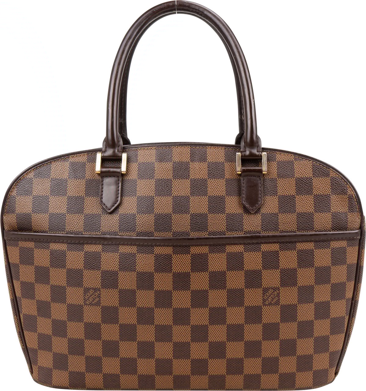 Louis Vuitton Louis Vuitton Monogram Damier Ebene Saria Horizontal Handbag Bruin