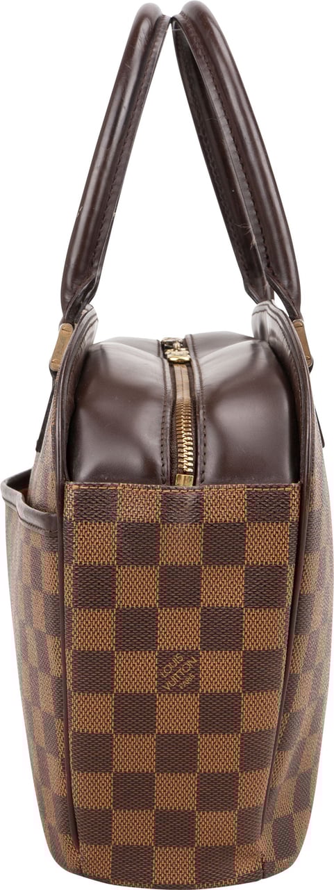 Louis Vuitton Louis Vuitton Monogram Damier Ebene Saria Horizontal Handbag Bruin