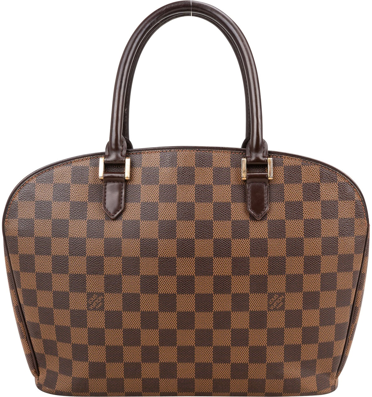Louis Vuitton Monogram Damier Ebene Sarria Horizontal Handbag Bruin