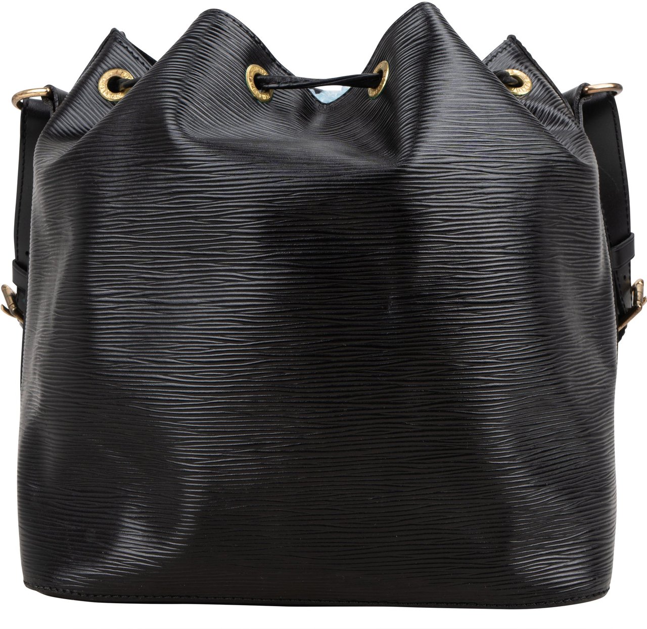 Louis Vuitton Louis Vuitton Noir Epi Leather Sac Noé Petit Shoulder Bag Zwart