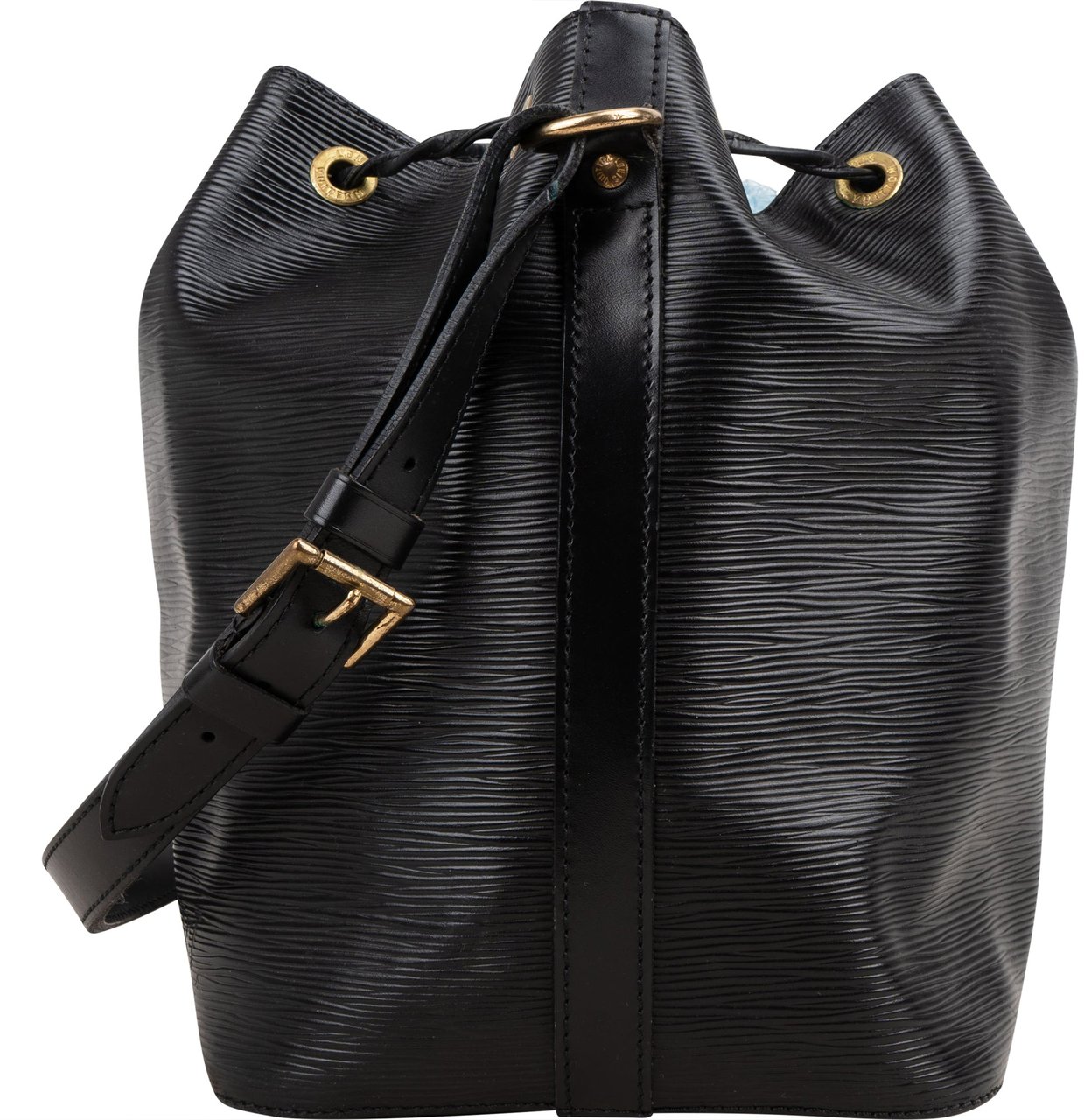 Louis Vuitton Louis Vuitton Noir Epi Leather Sac Noé Petit Shoulder Bag Zwart