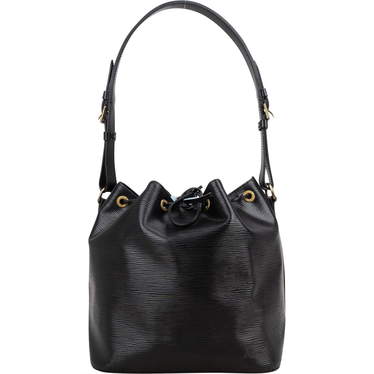 Louis Vuitton Louis Vuitton Noir Epi Leather Sac Noé Petit Shoulder Bag Zwart