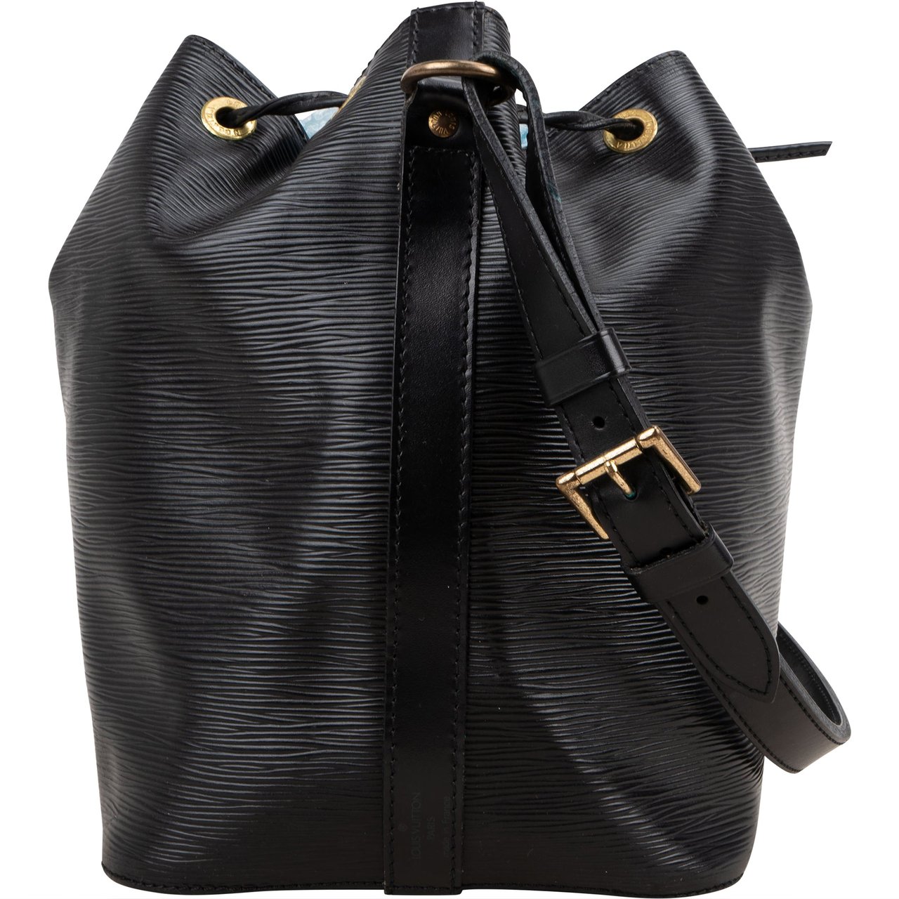 Louis Vuitton Louis Vuitton Noir Epi Leather Sac Noé Petit Shoulder Bag Zwart