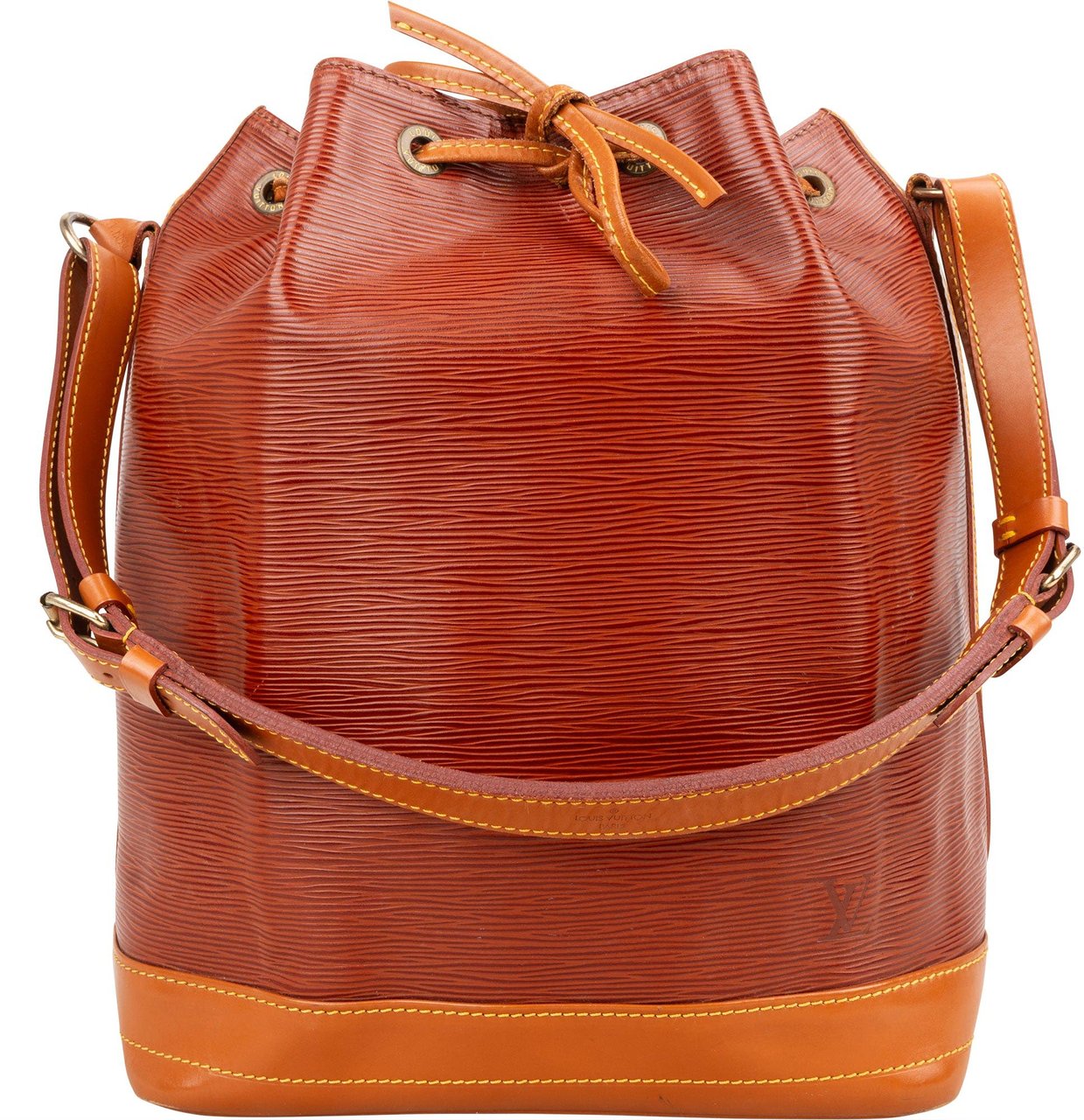 Louis Vuitton Louis Vuitton Brown Epi Leather Sac Noé Grande Shoulder Bag Bruin