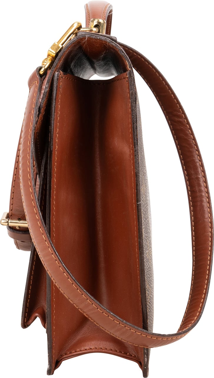 Louis Vuitton Louis Vuitton Monogram Canvas Monceau Handbag Bruin