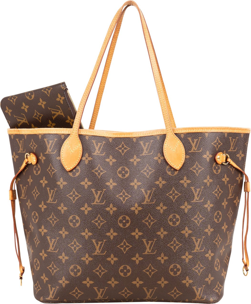 Louis Vuitton Louis Vuitton Monogram Canvas Neverfull MM Shopper Shoulder Bag Bruin