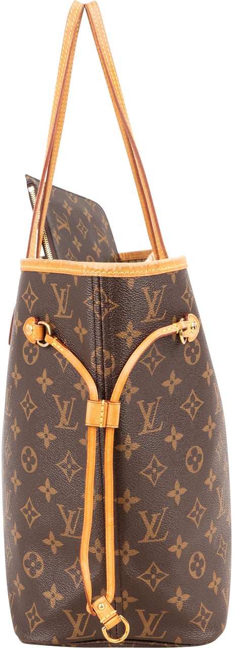 Louis Vuitton Louis Vuitton Monogram Canvas Neverfull MM Shopper Shoulder Bag Bruin