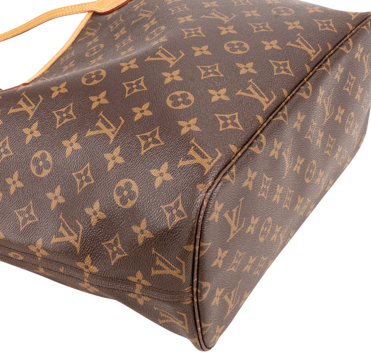 Louis Vuitton Louis Vuitton Monogram Canvas Neverfull MM Shopper Shoulder Bag Bruin