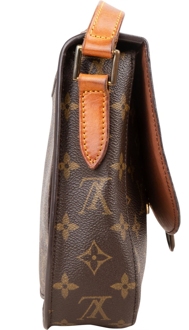Louis Vuitton Louis Vuitton Monogram Canvas Saint Cloud GM Crossbody Bag Bruin