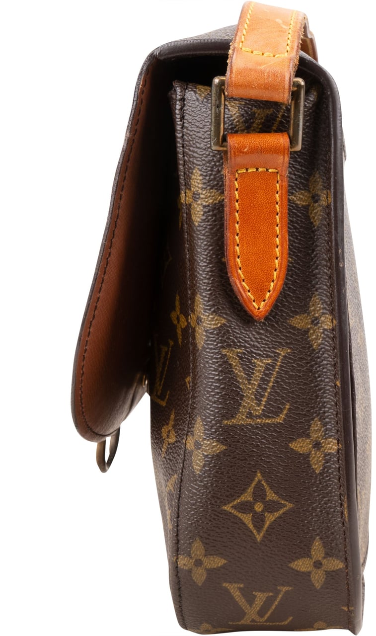 Louis Vuitton Louis Vuitton Monogram Canvas Saint Cloud GM Crossbody Bag Bruin